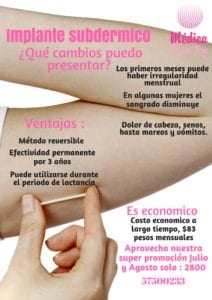 Implante subdermico Implante subdermico